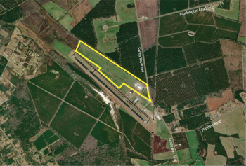 Cox Industrial Site Property Boundary
