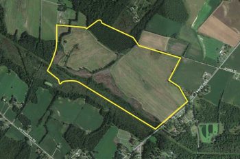 Mims Site Property Boundary