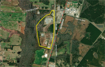 Williamsburg Cooperative Commerce Centre Property Boundary